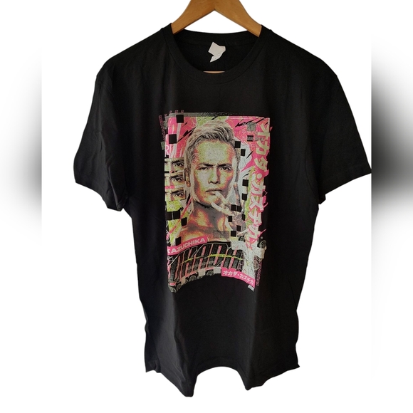Tultex Other - New- AEW Kazuchika Okada Rainmaker T-shirt Size Large